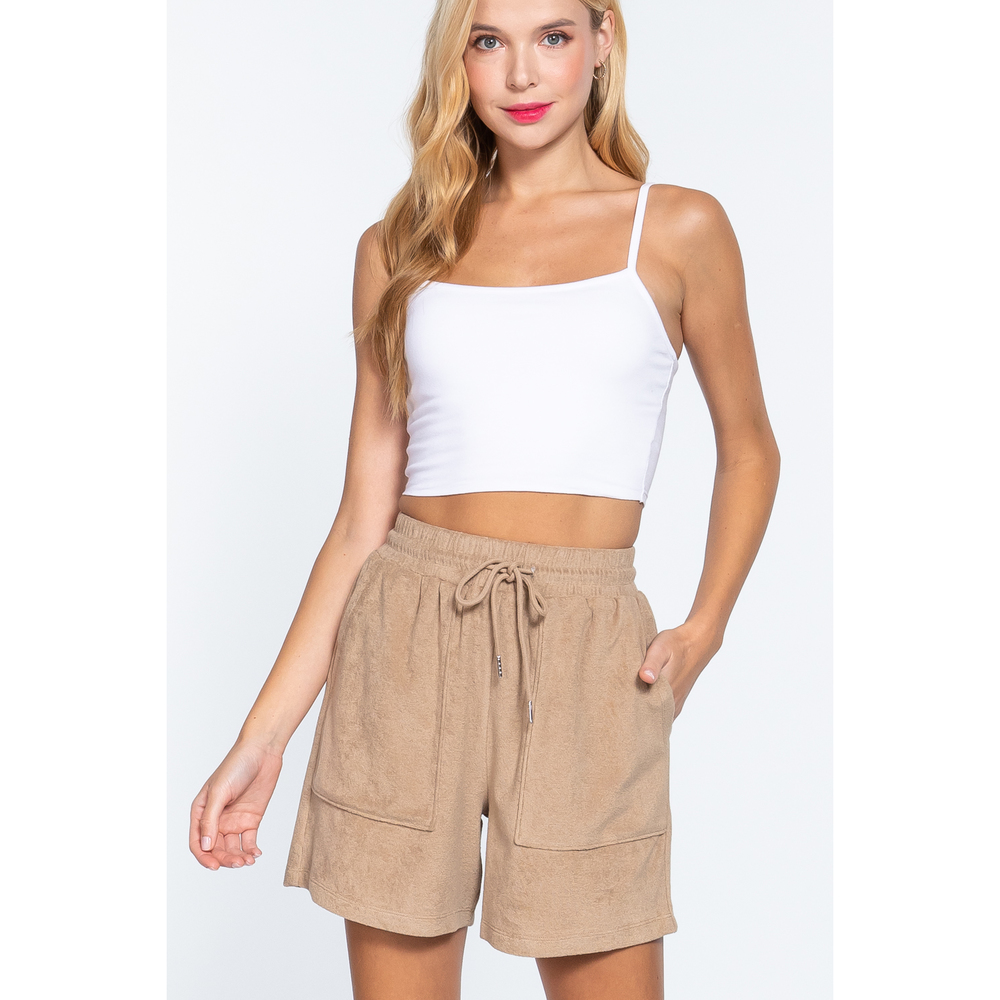 Terry Toweling Shorts - Picture 2 of 7